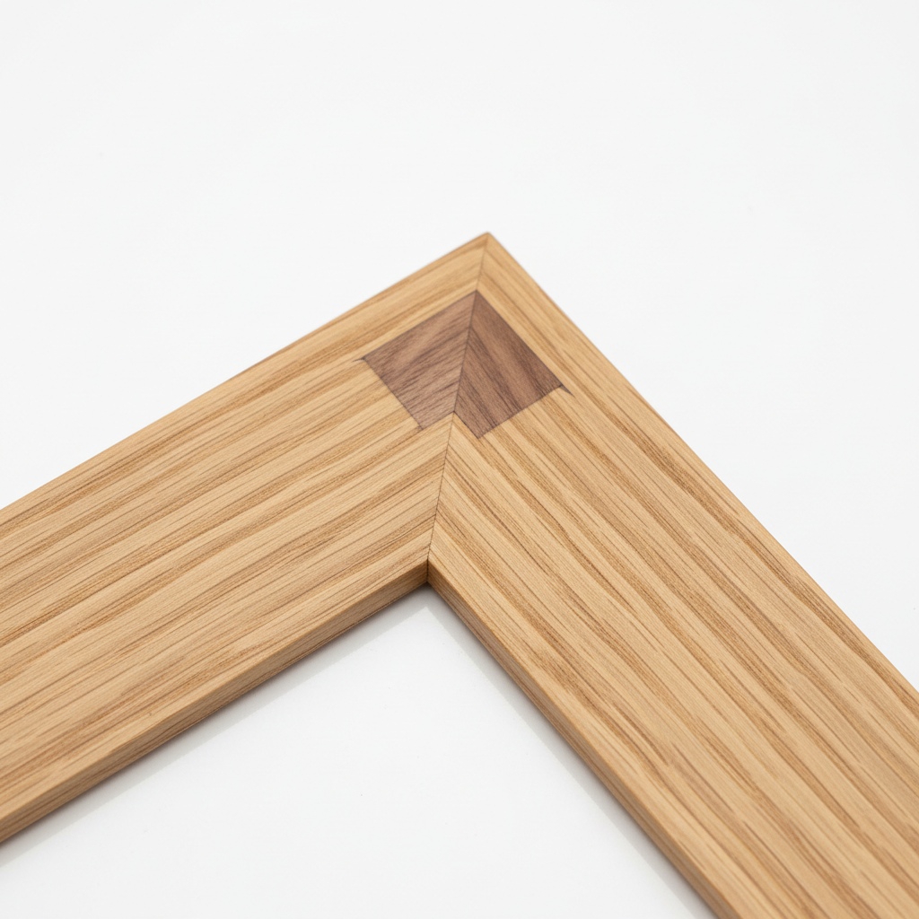 Wooden Photo Frame 5x7 - Corner Detail