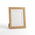 Wooden Photo Frame 5x7 Natural Oak - Front View