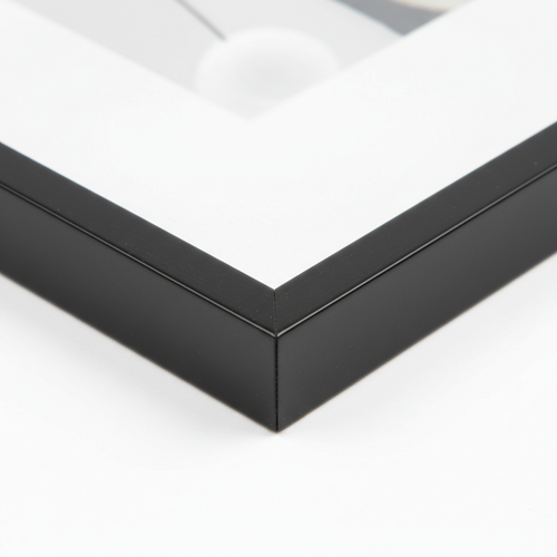 Black Metal Photo Frame 8x10 - Corner Detail