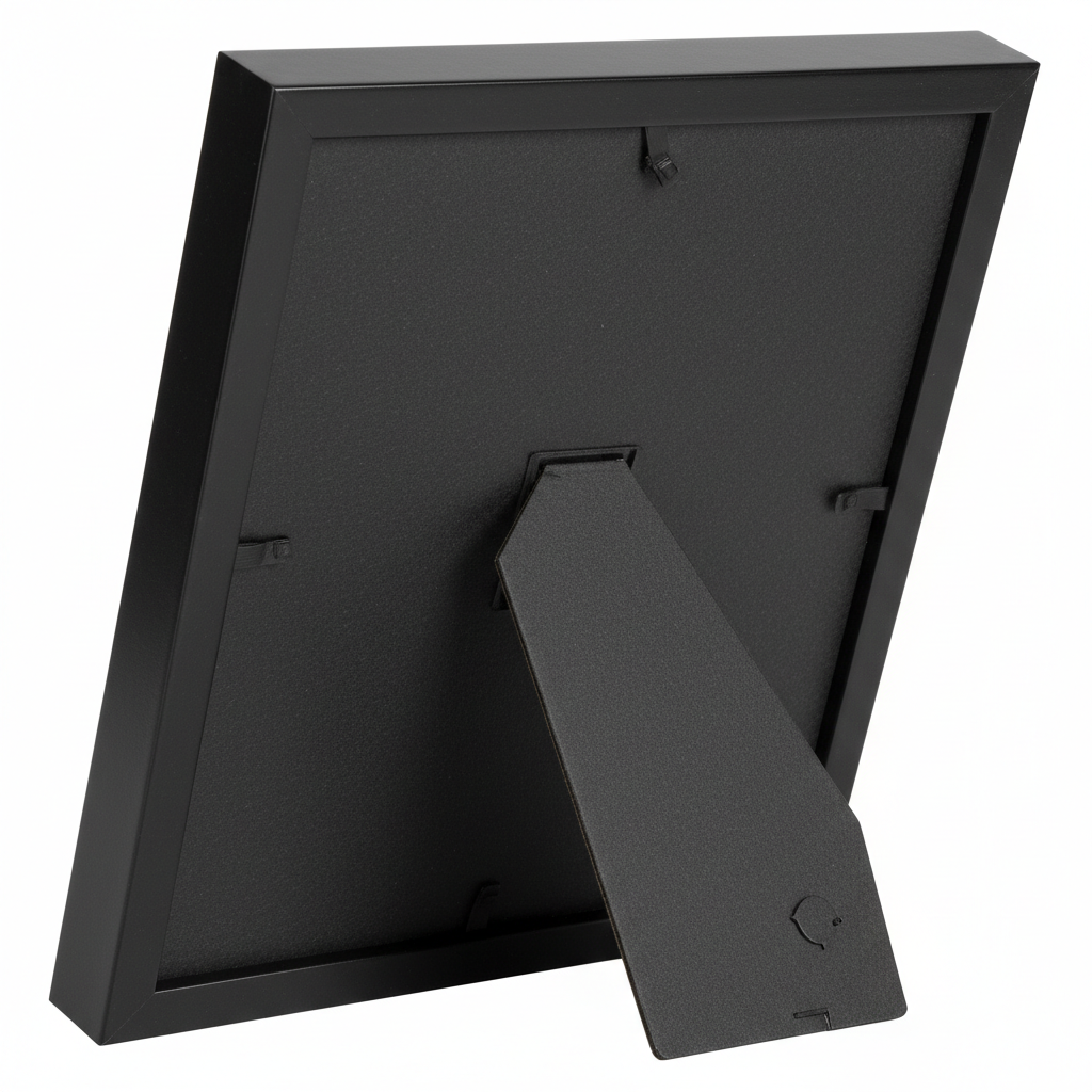 Black Frame 8x10 - Easel Stand Detail