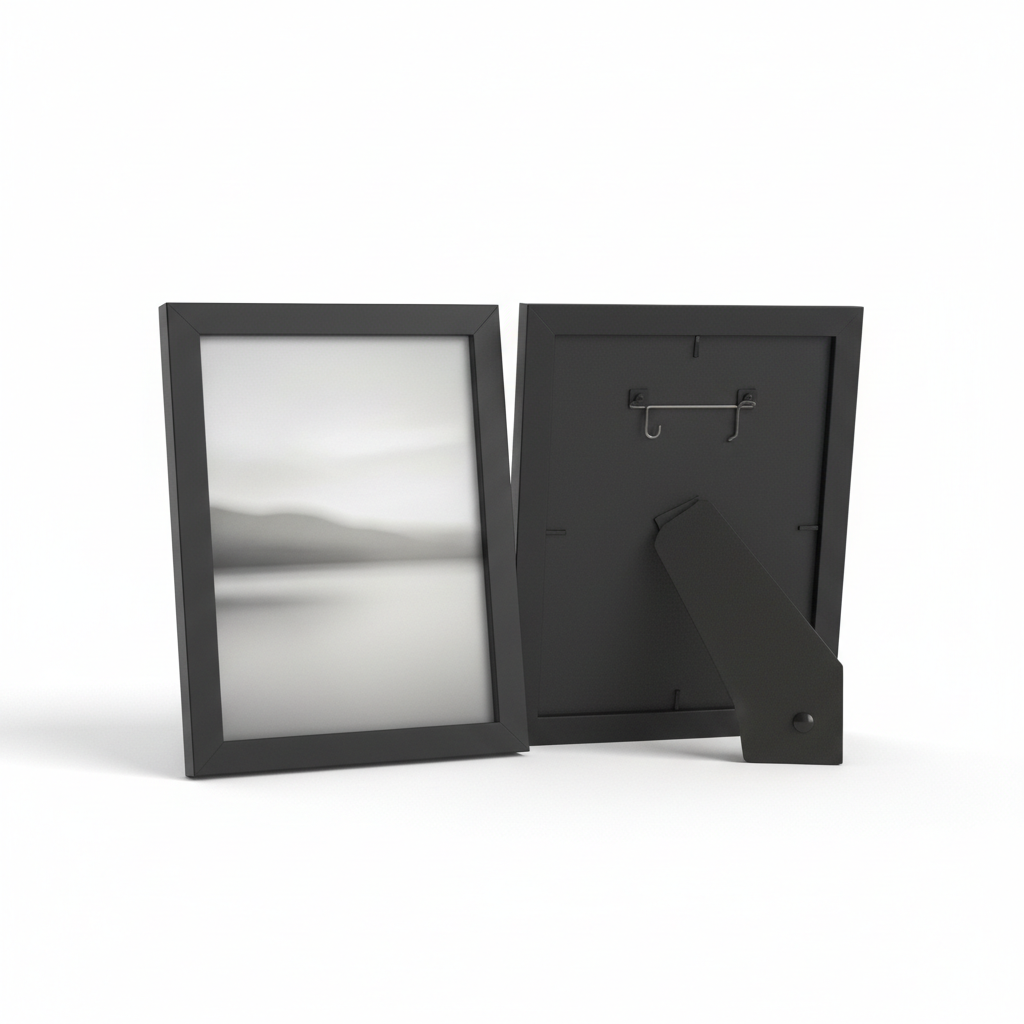 Black Tabletop & Wall Photo Frame 8x10 - Front View