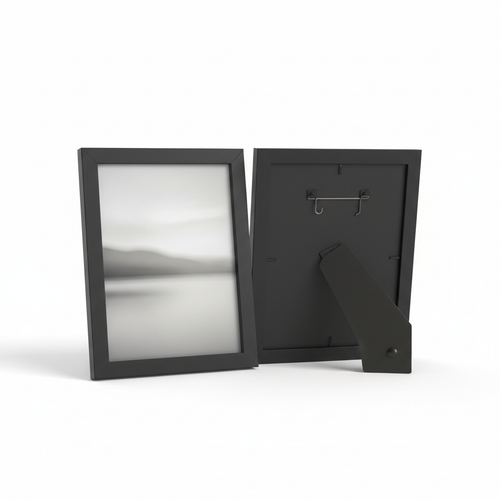 Black Tabletop & Wall Photo Frame 8x10 - Front View